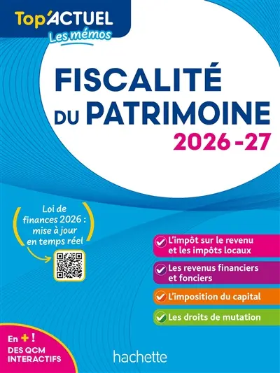 Fiscalité du patrimoine : 2026-2027