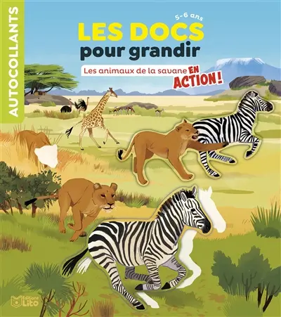Les animaux de la savane en action !