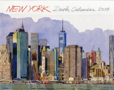 New York : desk calendar 2018