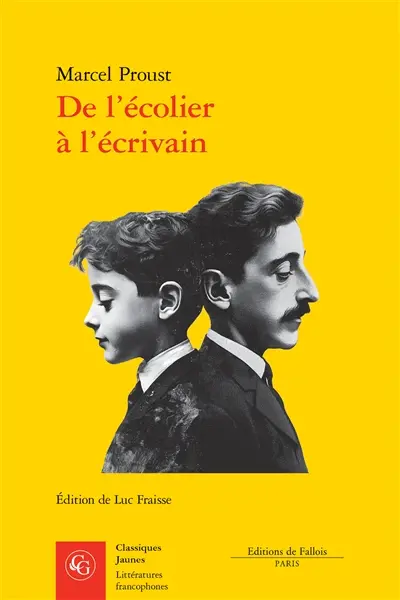 De l'écolier à l'écrivain : travaux de jeunesse (1884-1895)