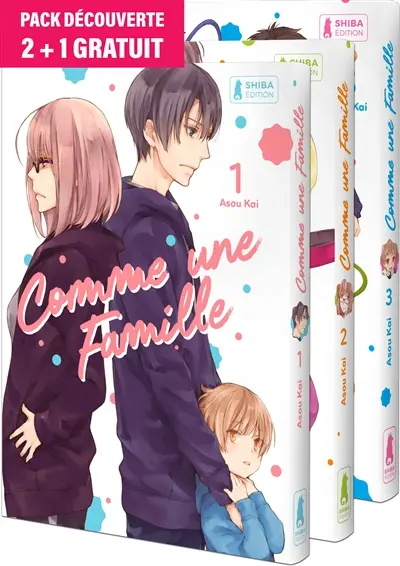 Comme une famille : pack découverte 2 + 1 gratuit
