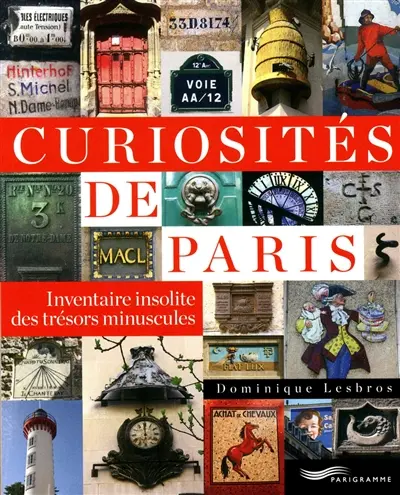 Curiosités de Paris : inventaire insolite des trésors minuscules