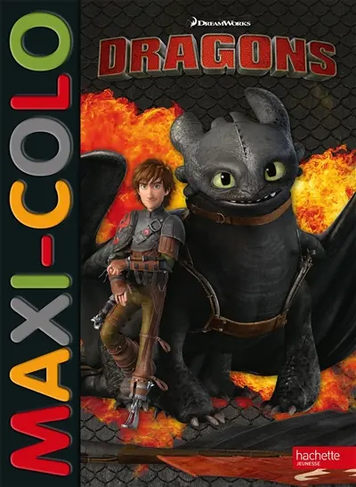 Dragons : maxi colo