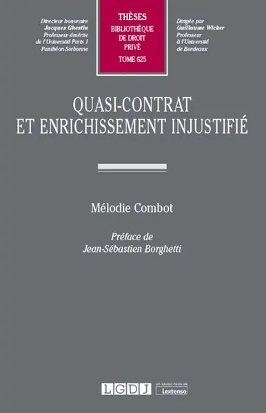Quasi-contrat et enrichissement injustifié
