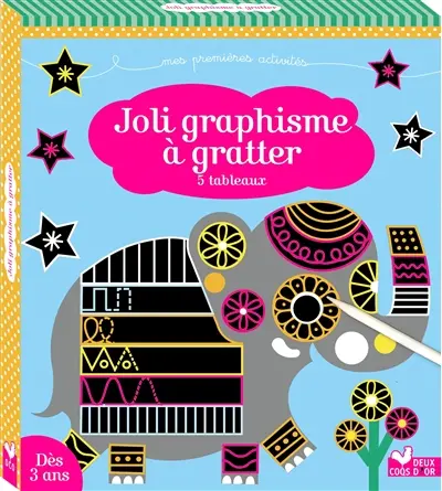 Joli graphisme à gratter