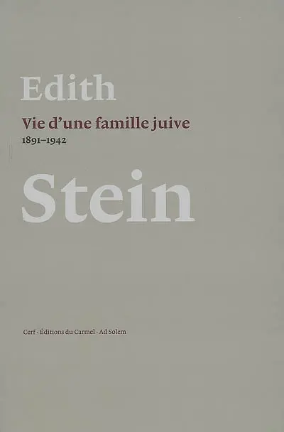 Vie d'une famille juive : 1891-1942