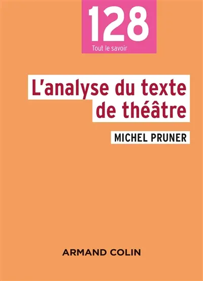 L'analyse du texte de théâtre