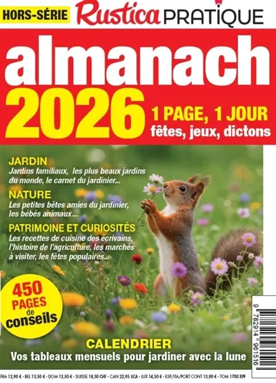 Rustica pratique, hors-série. Almanach 2026
