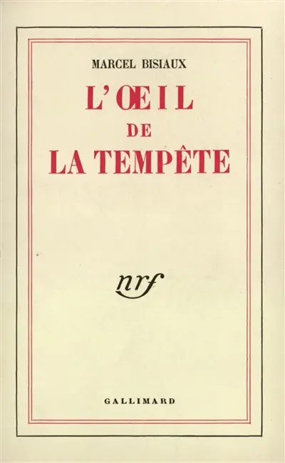 L'oeil de la tempête