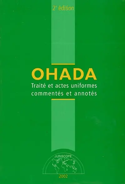 Traité et actes uniformes commentés et annotés