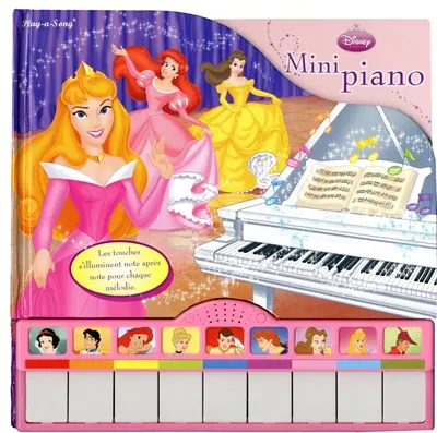 Disney princess, mini piano