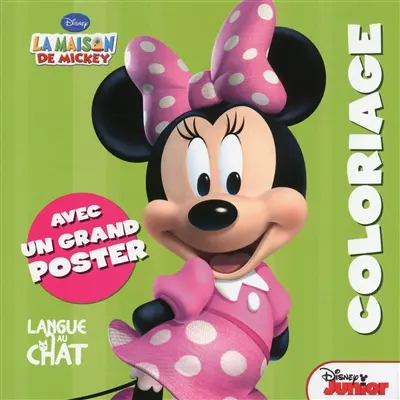 La maison de Mickey : coloriage Minnie
