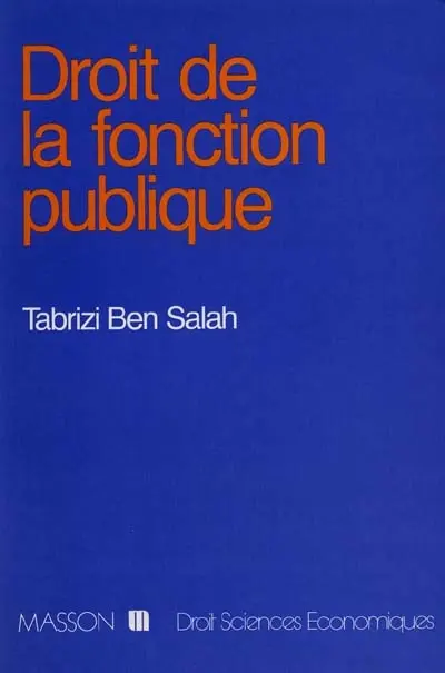 Droit de la fonction publique