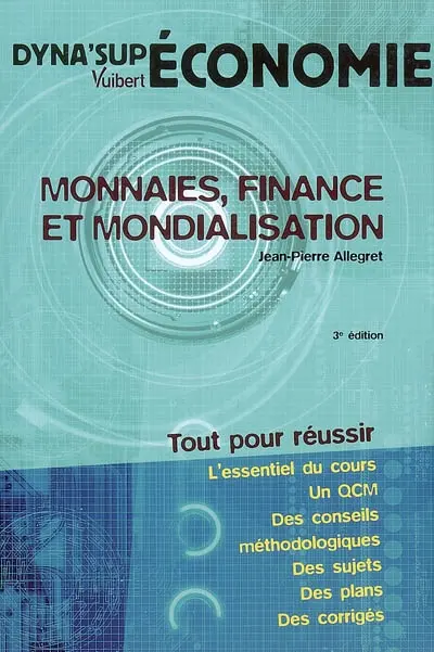 Monnaies, finance et mondialisation