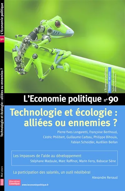 Economie politique (L'), n° 90. Technologie et écologie : alliées ou ennemies