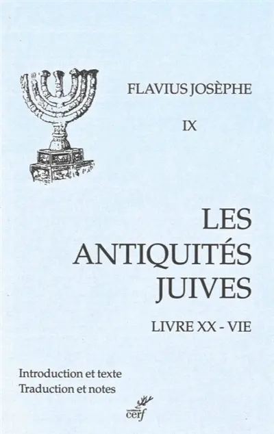 Les Antiquités juives. Vol. 9