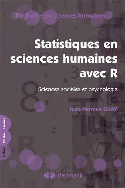 Statistiques en sciences humaines avec R : sciences sociales et psychologie