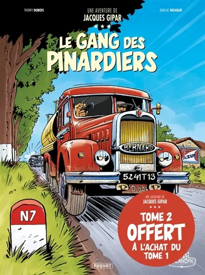 Une aventure de Jacques Gipar : pack découverte volumes 1 et 2