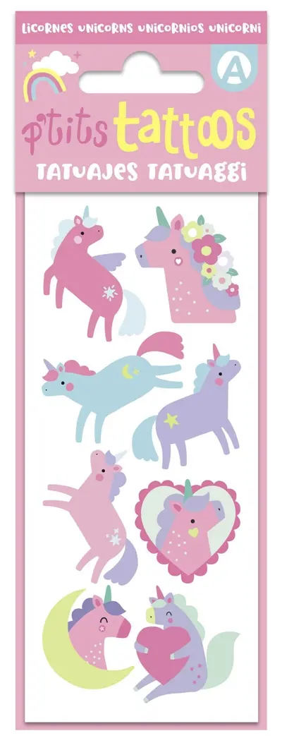 Mes p'tits tattoos licornes