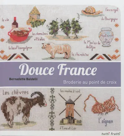 Douce France : broderie au point de croix