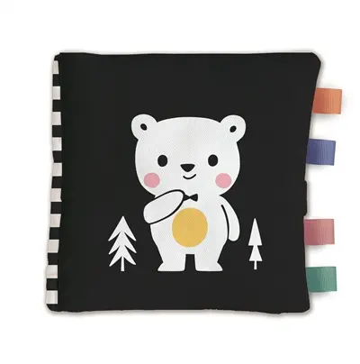 Petit ours : mon tout-doux en noir et blanc