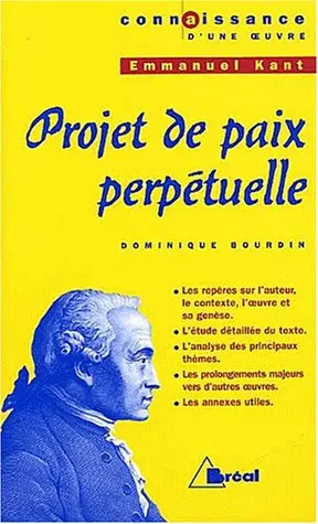 Kant : Vers la paix perpétuelle