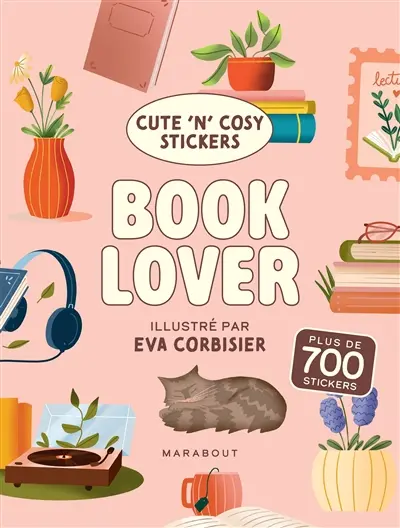 Book lover : stickers thérapie : plus de 700 stickers