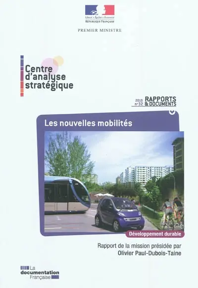 Les nouvelles mobilités : adapter l'automobile aux modes de vie de demain