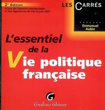 L'essentiel de la vie politique française