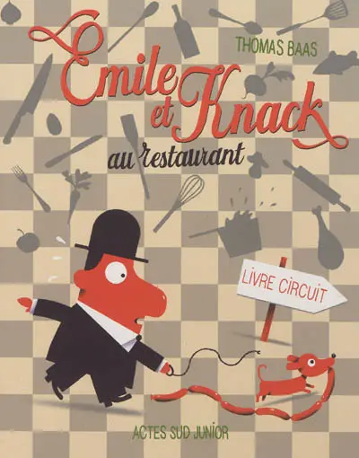 Emile et Knack au restaurant