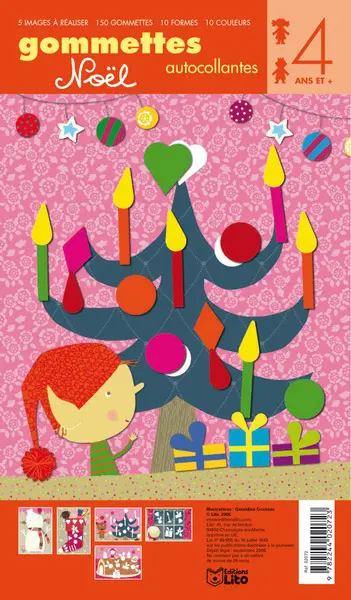 Relie les points et colorie Noël