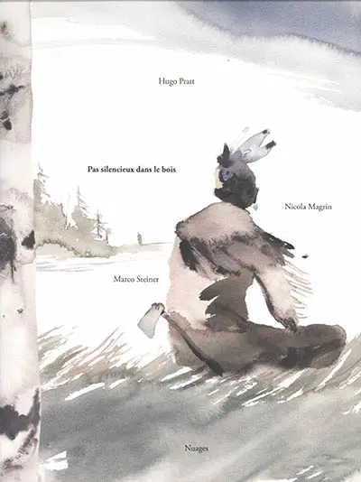 Pas silencieux dans le bois