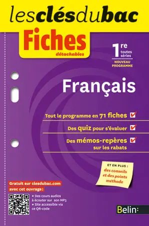Français 1re, toutes séries : nouveau programme