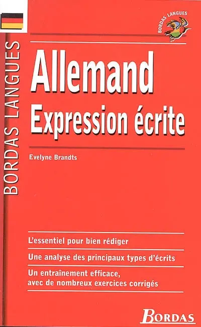 Allemand, expression écrite