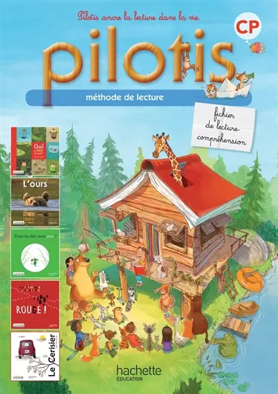 Pilotis, méthode de lecture CP : fichier de lecture-compréhension