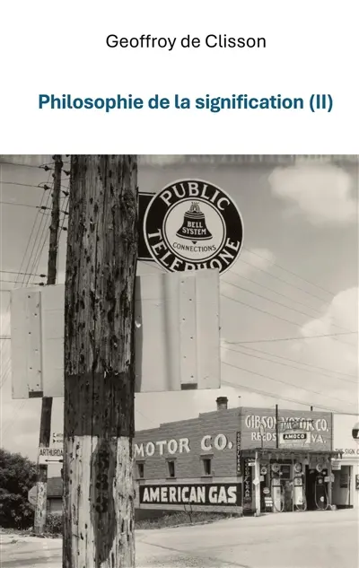 Philosophie de la signification II