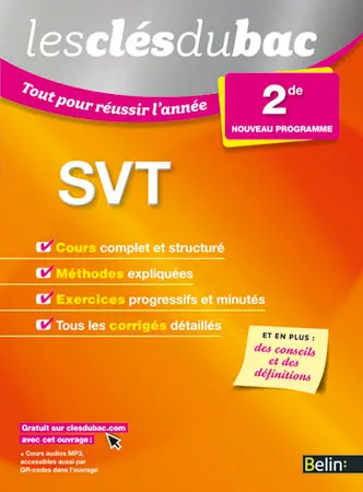 SVT 2de : nouveau programme