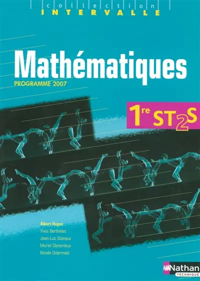 Mathématiques 1re ST2S