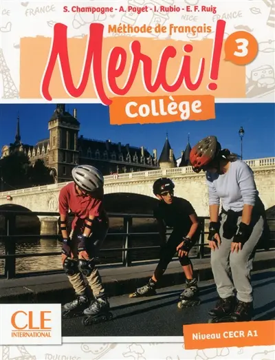 Merci ! méthode de français, collège 3, niveau CECR A1