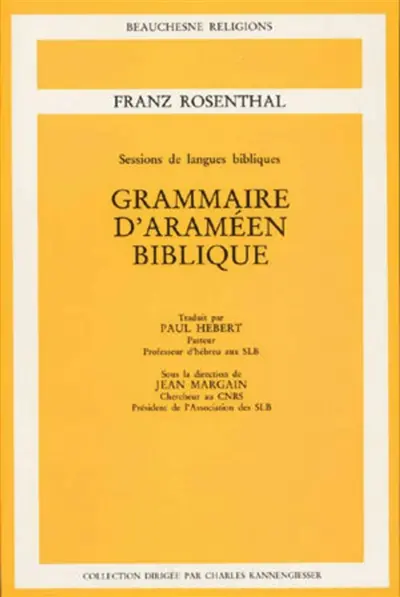 Grammaire d'araméen biblique