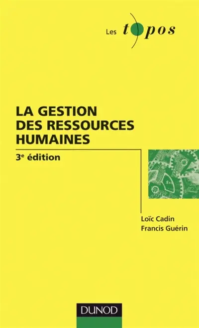 La gestion des ressources humaines