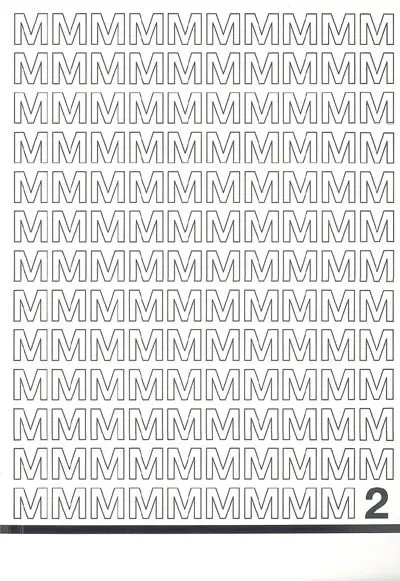 M, n° 2. Répétition