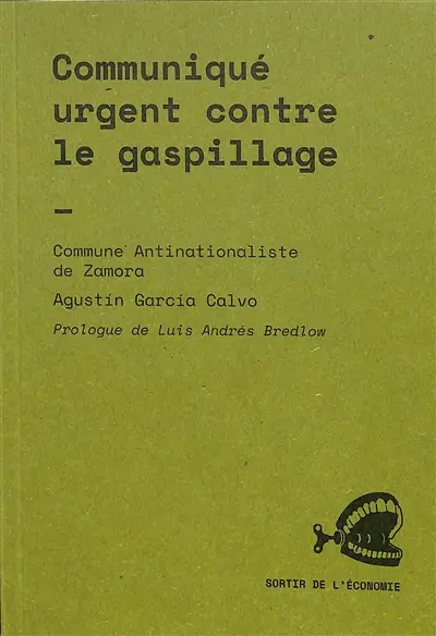 Communiqué urgent contre le gaspillage