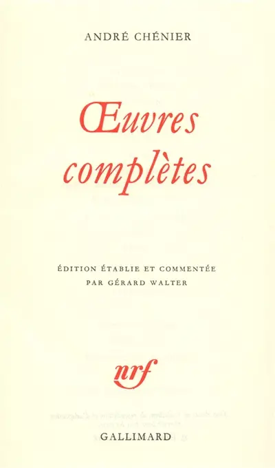 Oeuvres complètes