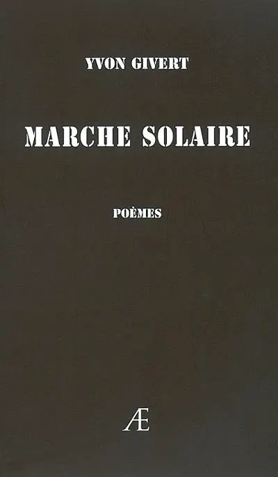Marche solaire