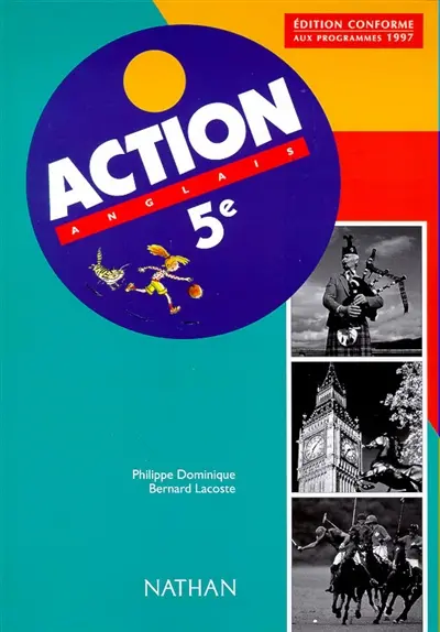 Action anglais 5e