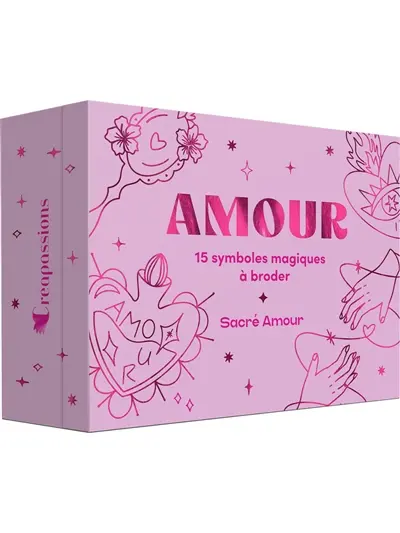 Amour : 15 symboles magiques à broder