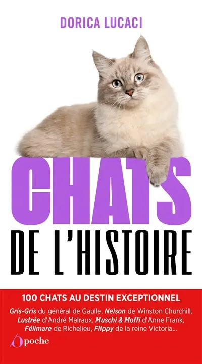 Chats de l'histoire : 100 chats au destin exceptionnel
