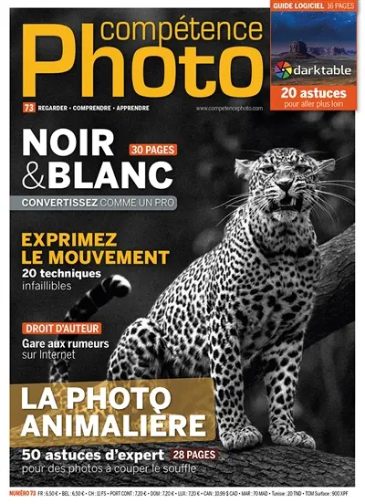 Compétence photo, n° 73. Noir & blanc : convertissez comme un pro
