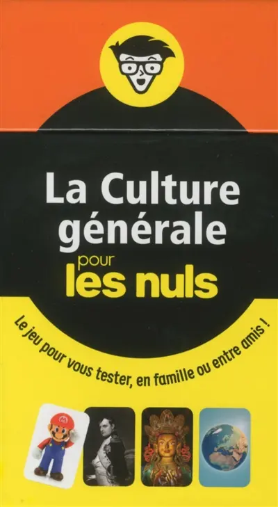 La culture générale pour les nuls : le jeu pour vous tester, en famille ou entre amis !